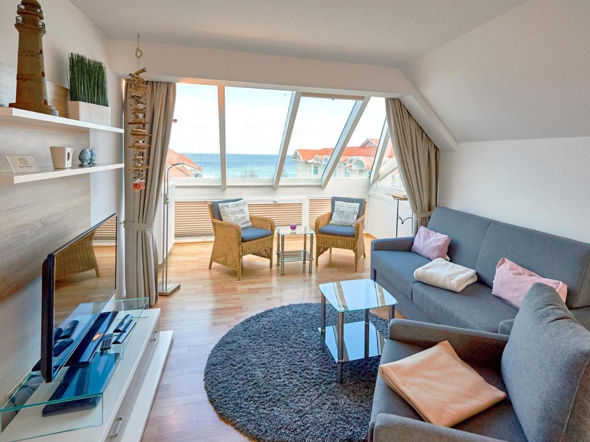 Apartmenthaus Jahreszeiten - Meerblick-Fewo 28 宾茨 外观 照片