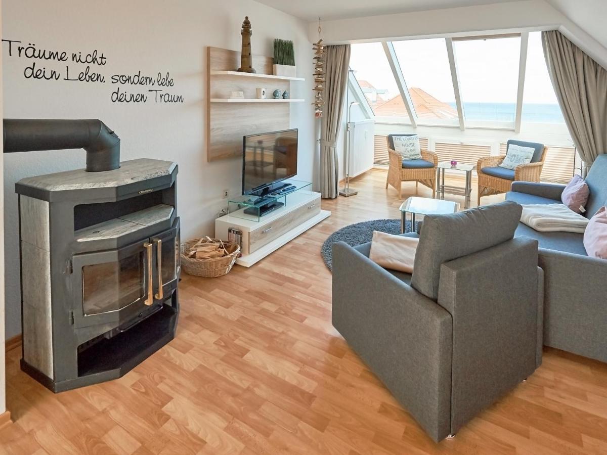 Apartmenthaus Jahreszeiten - Meerblick-Fewo 28 宾茨 外观 照片