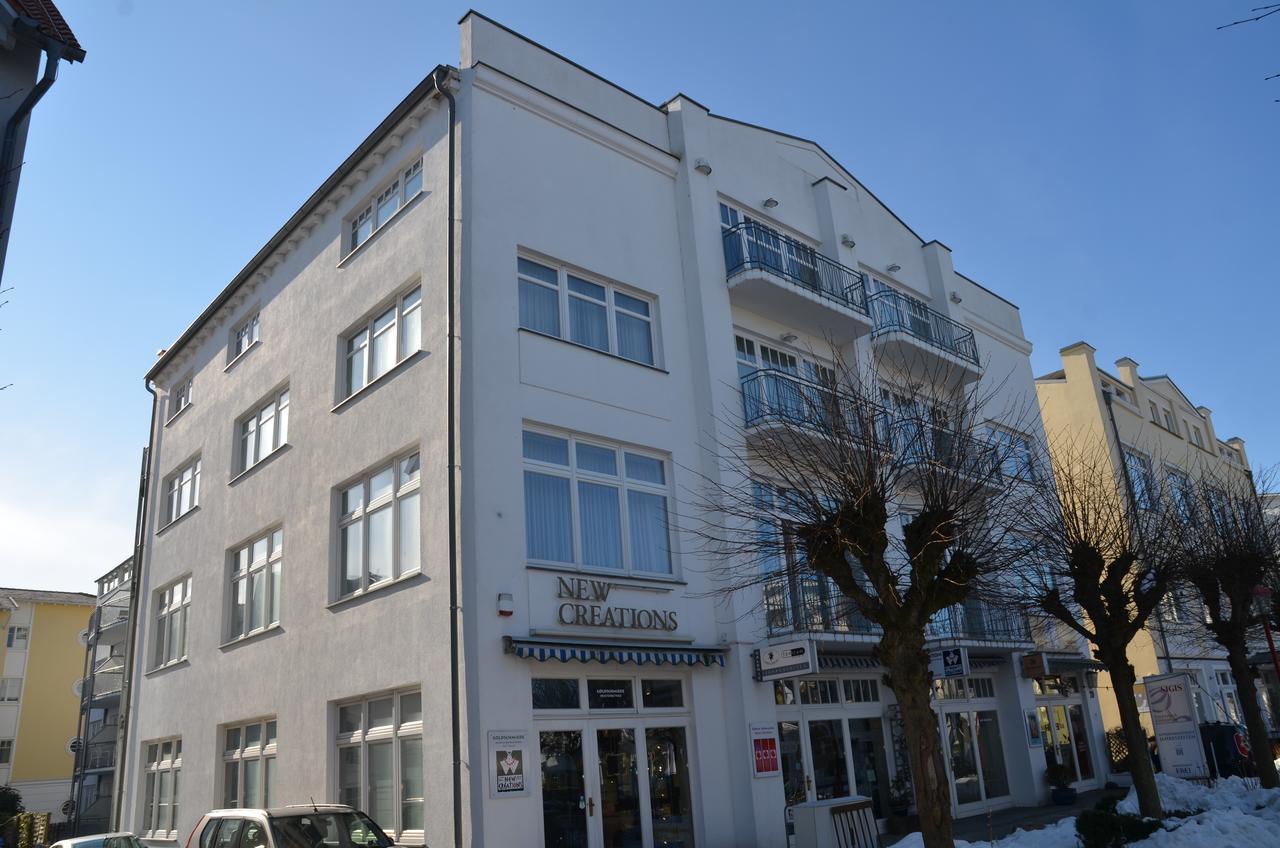 Apartmenthaus Jahreszeiten - Meerblick-Fewo 28 宾茨 外观 照片